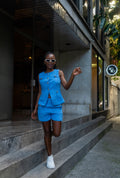 TWEED BLUE SET