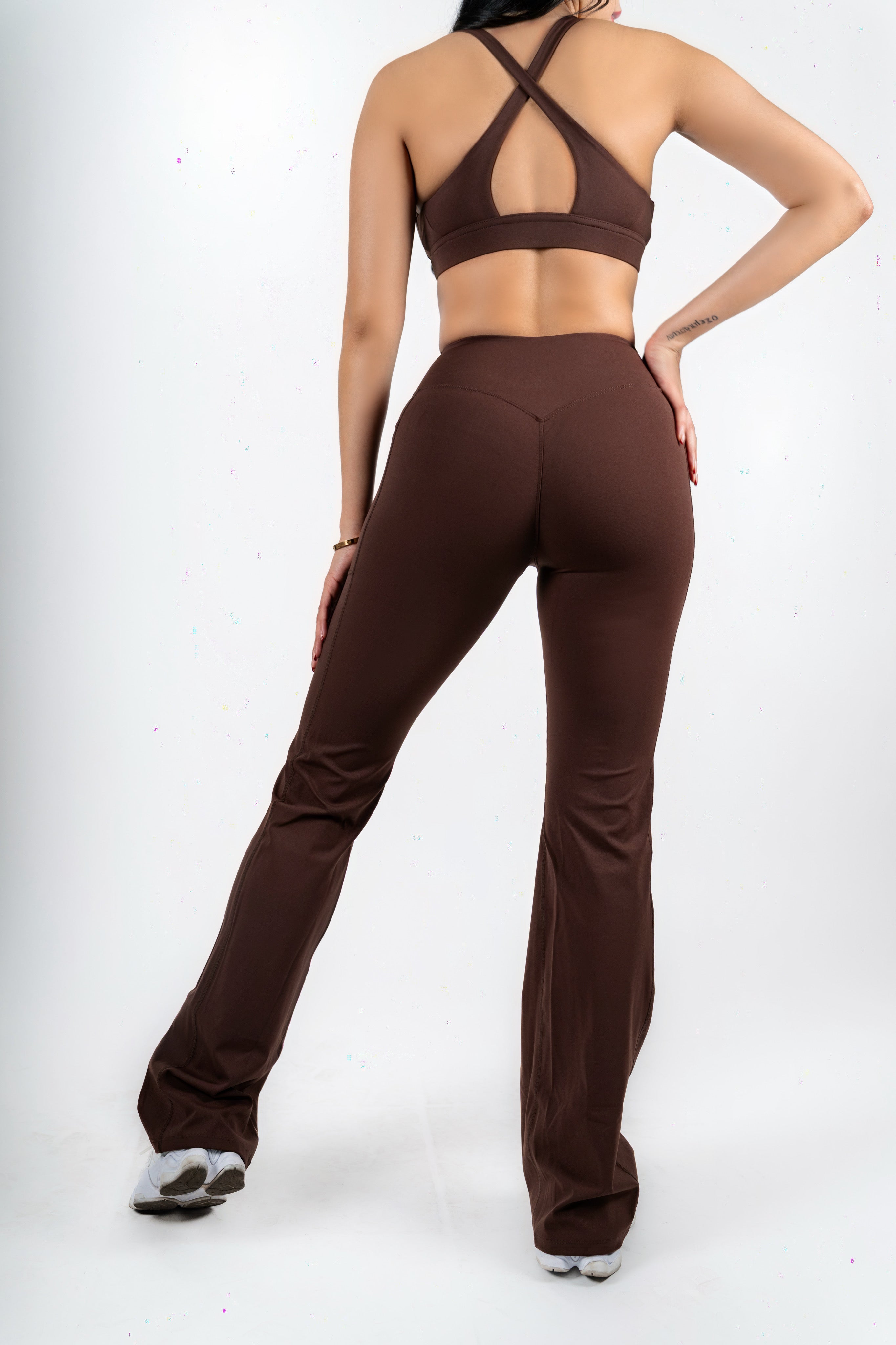 Set Venus Fit Wide Leg -COLOR CAFÉ