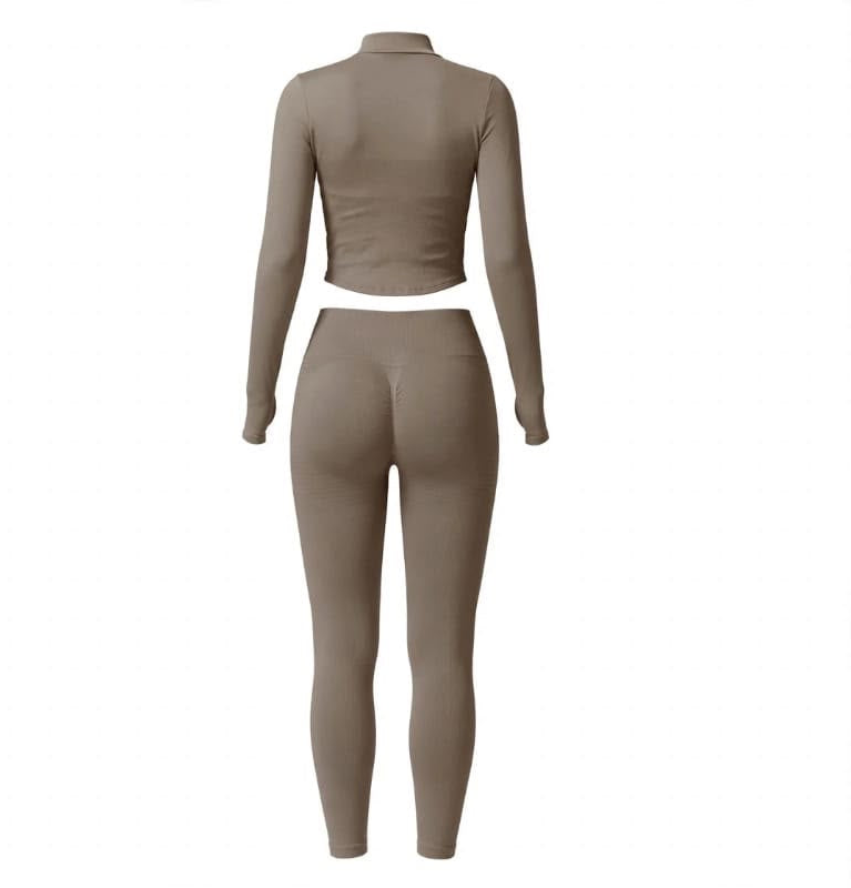 Set Athleisure Luxe - taupe
